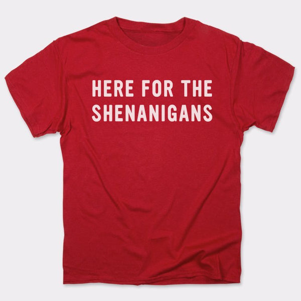 Here For Shenanigans Men's T-Shirt
