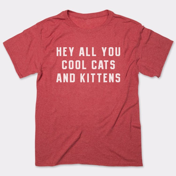 Cool Cats and Kittens Men's T-Shirt