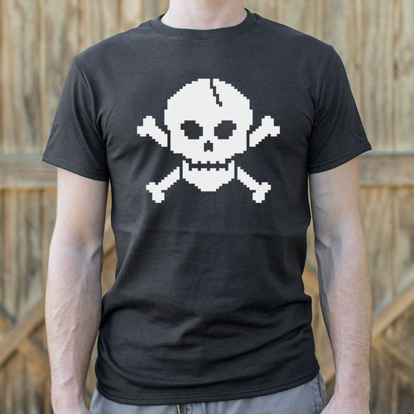 8-Bit Skull Men's T-Shirt