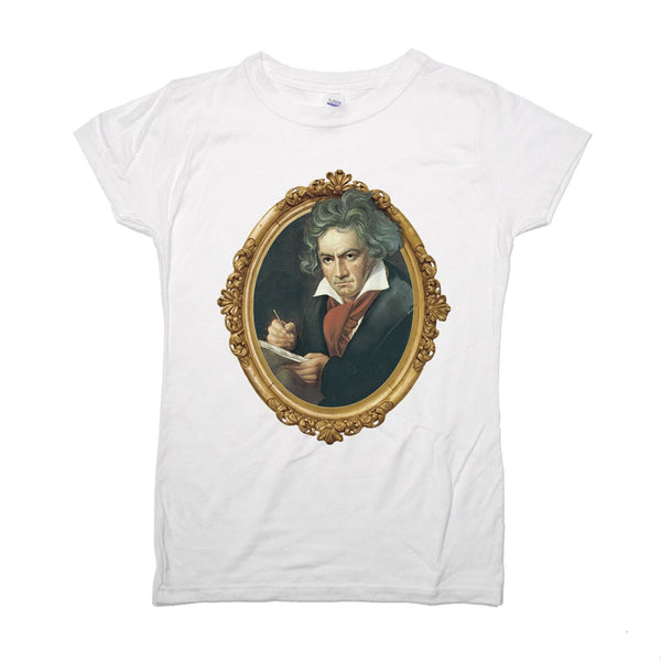 Beethoven Framed Graphic  Women's T-Shirt