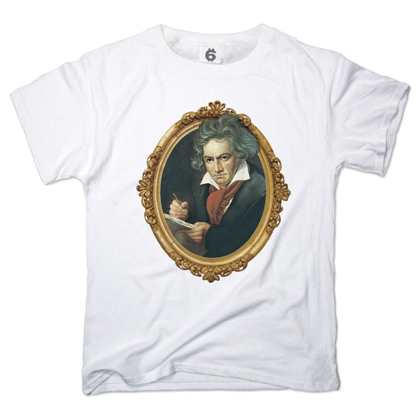 Beethoven Framed Graphic  Men's T-Shirt