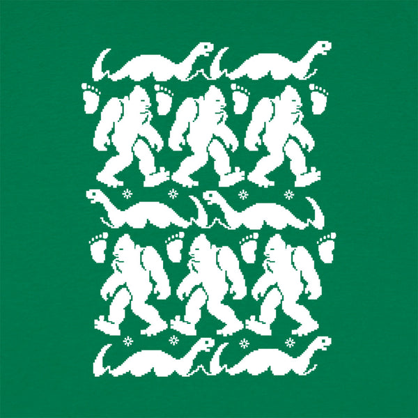 Bigfoot &amp; Nessie Sweater Men's T-Shirt