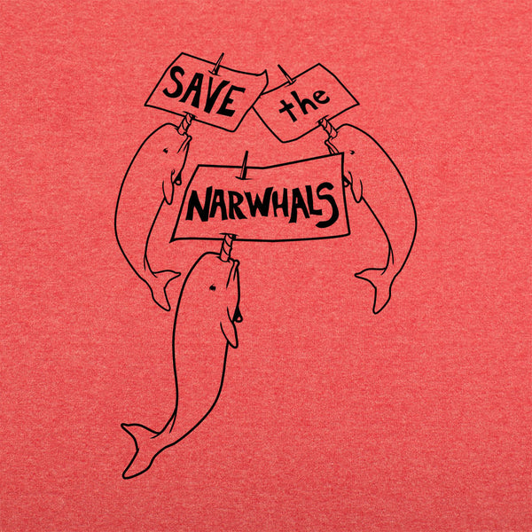 Save The Narwhals Men's T-Shirt
