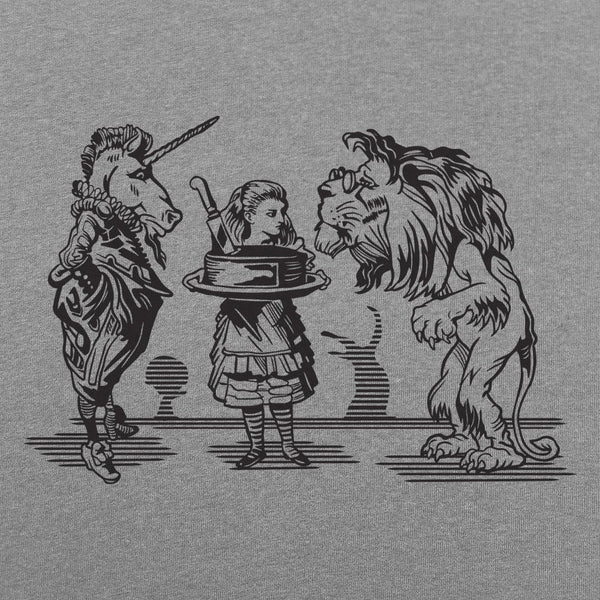 Alice And Unicorn Women's T-Shirt