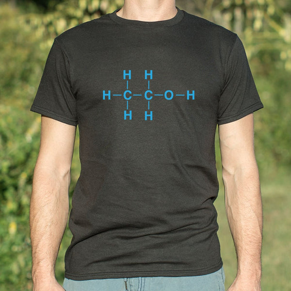 Amazing Alcohol Molecule Men's T-Shirt