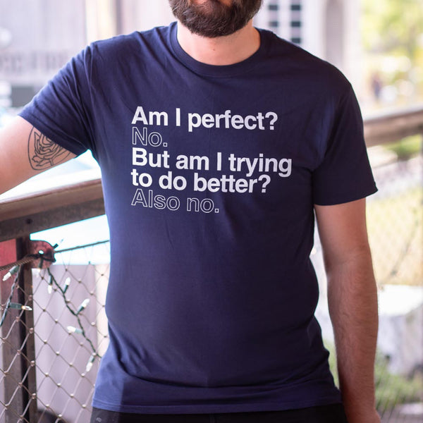 Am I Perfect Men's T-Shirt