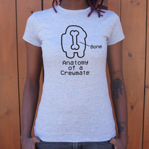 Anatomy of a Crewmate Women's T-Shirt