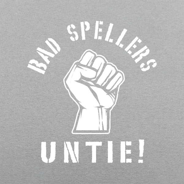 Bad Spellers Untie Men's T-Shirt