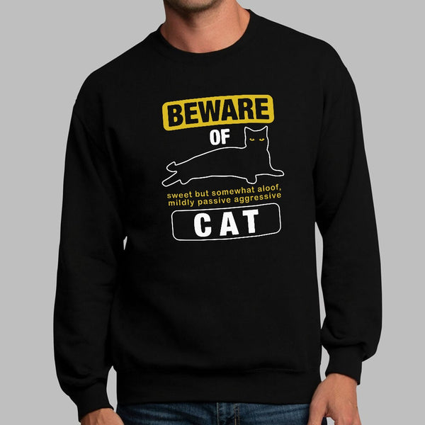 Beware Of Cat Sweater