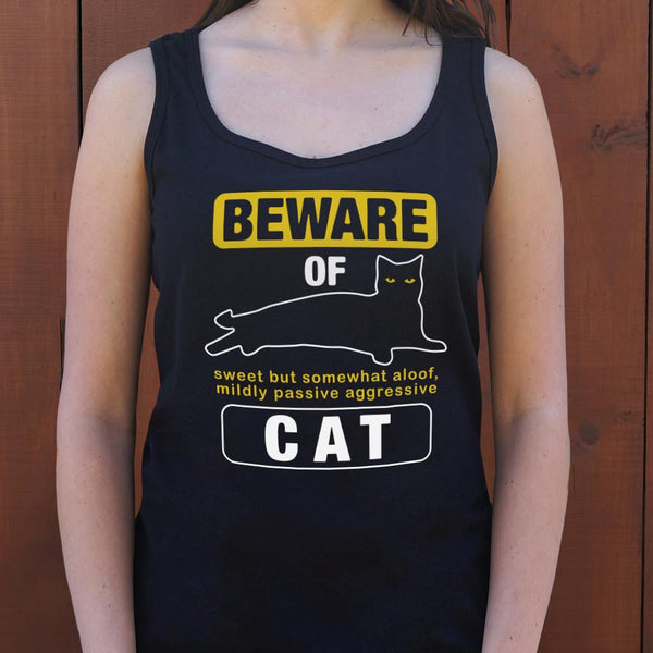 Beware Of Cat Women's Tank Top