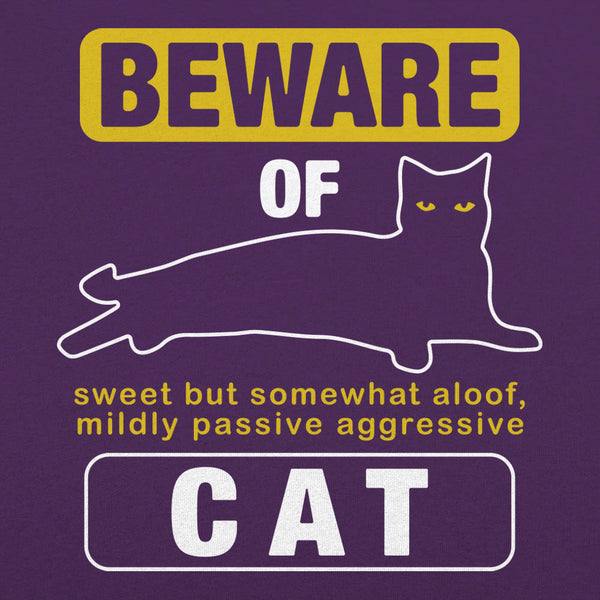 Beware Of Cat Women's T-Shirt