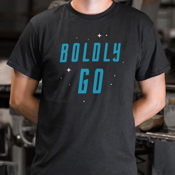 Boldly Go Men's T-Shirt