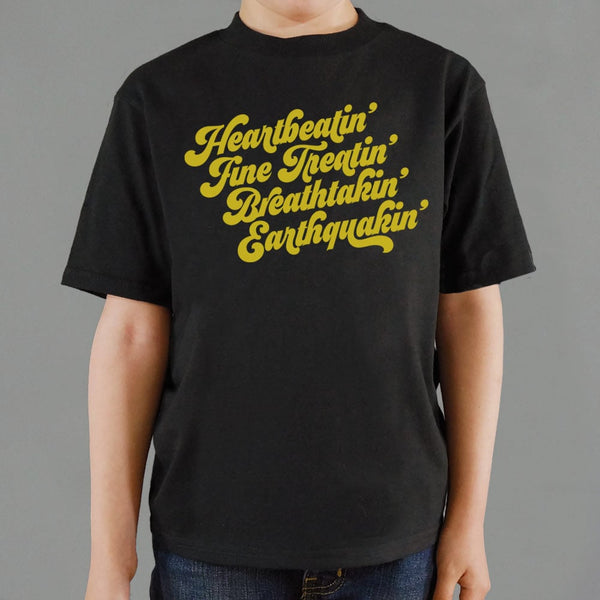 Breathtakin' Earthquakin' Kids' T-Shirt