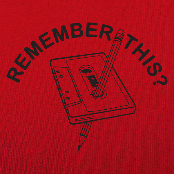 Cassette and Pencil Men's T-Shirt