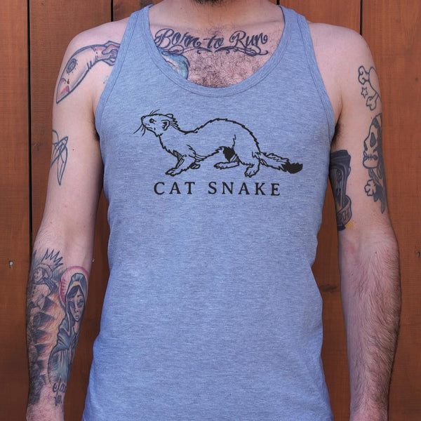 Cat Snake Men's Tank Top