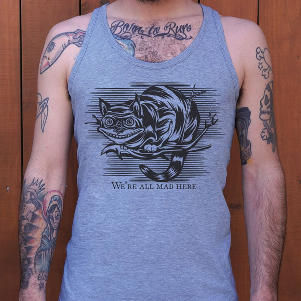 Cheshire Cat Madness Men's Tank Top