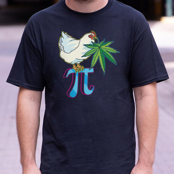 Chicken Pot Pi Graphic Men's T-Shirt