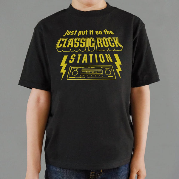 Classic Rock Station Kids' T-Shirt