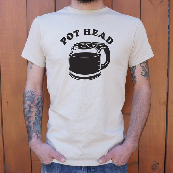 Coffee Pothead  Men's T-Shirt