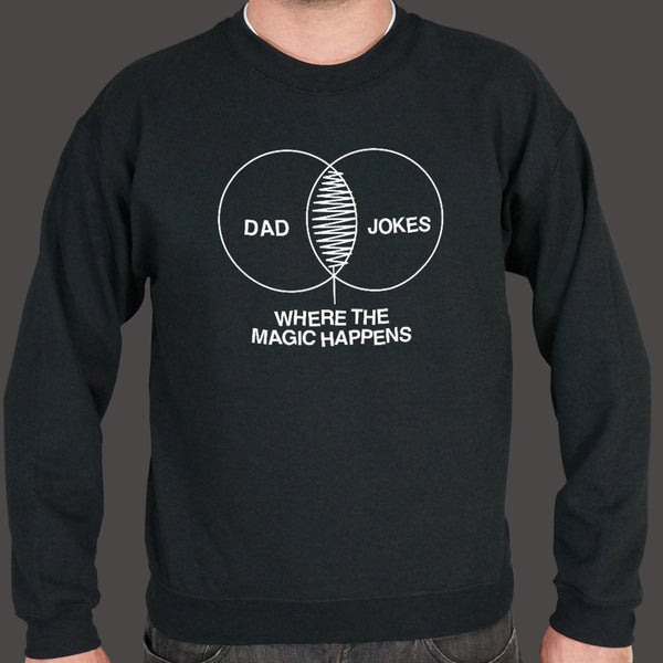 Dad Joke Magic Sweater