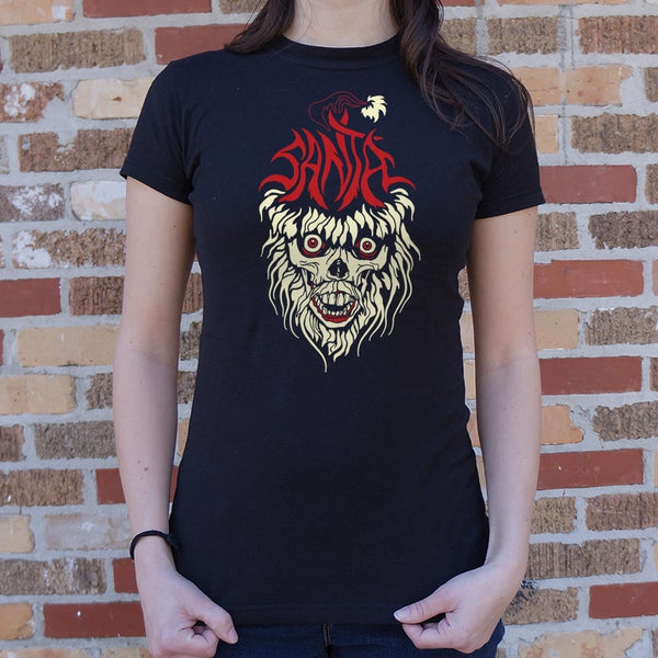 Death Metal Santa Women's T-Shirt