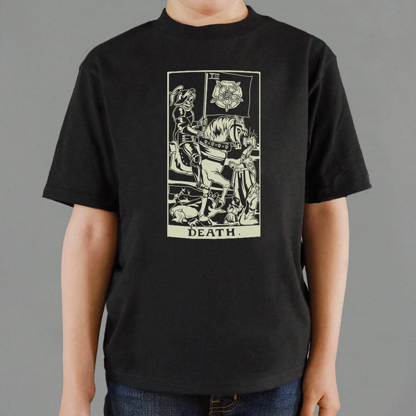 Tarot Death Kids' T-Shirt