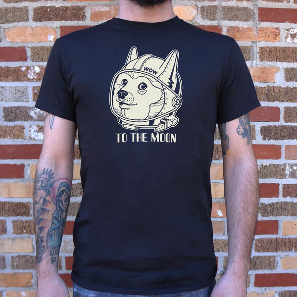 Doge to the Moon Men's T-Shirt