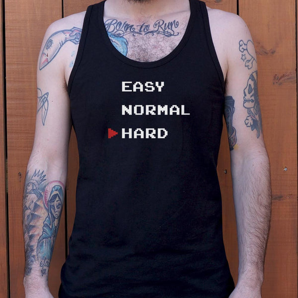 Easy, Normal, Hard Men's Tank Top