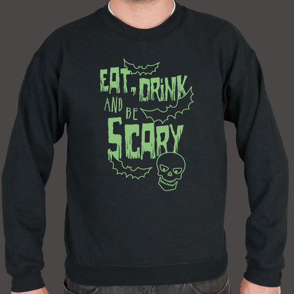Eat Drink Scary Sweater