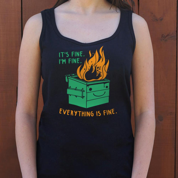 Everything Is Fine Women's Tank Top