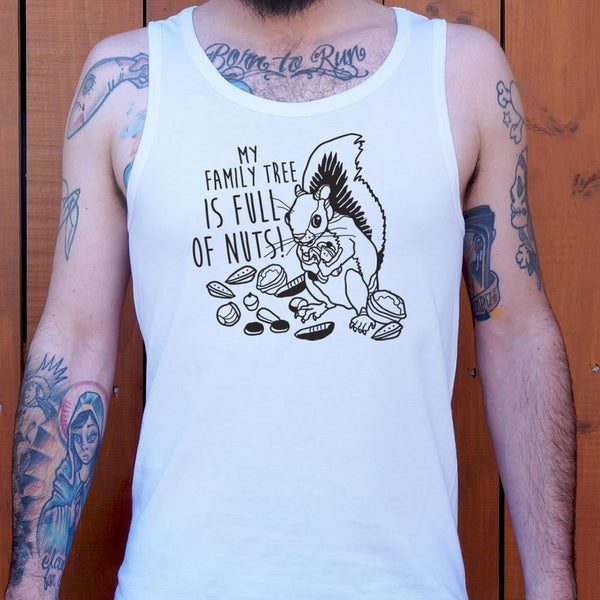 Family Tree Squirrel Men's Tank Top