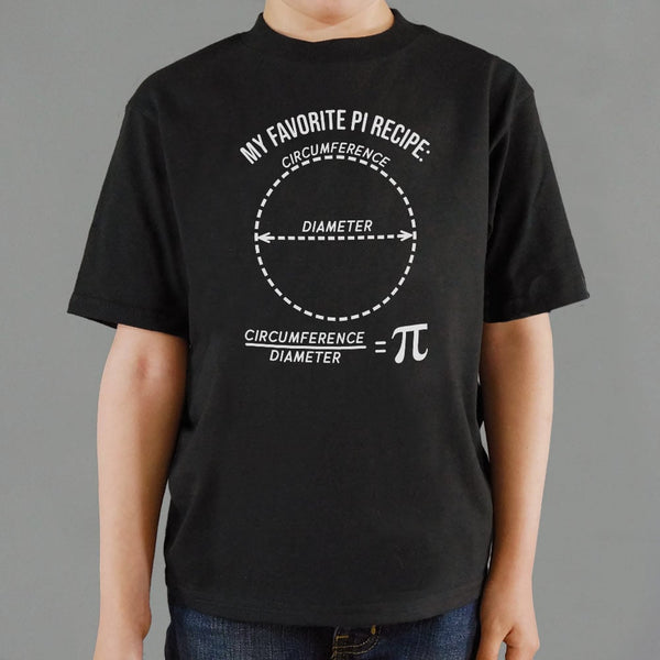 Favorite Pi Recipe Kids' T-Shirt