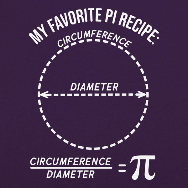Favorite Pi Recipe Men's T-Shirt