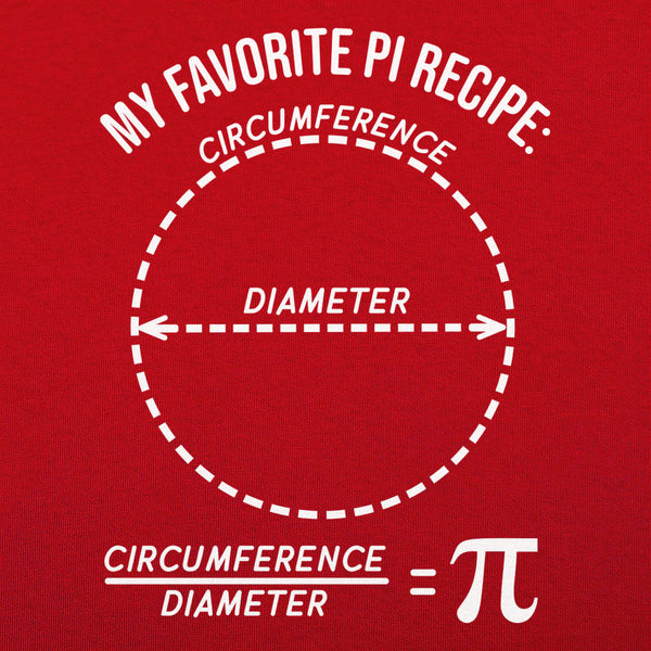 Favorite Pi Recipe Women's T-Shirt