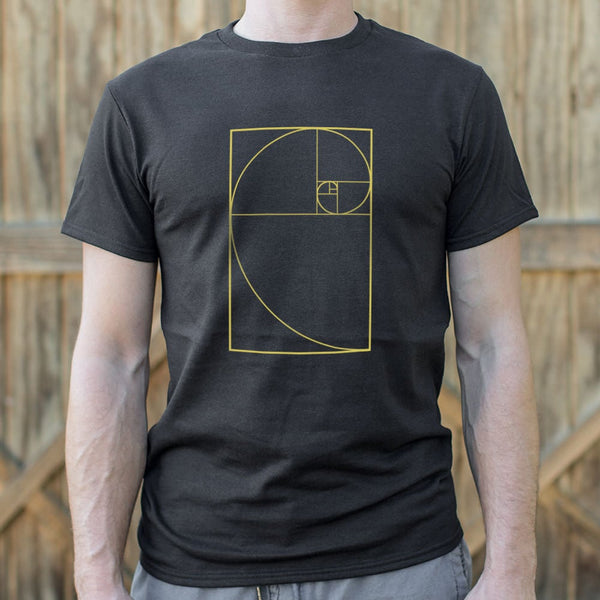 Golden Spiral Men's T-Shirt
