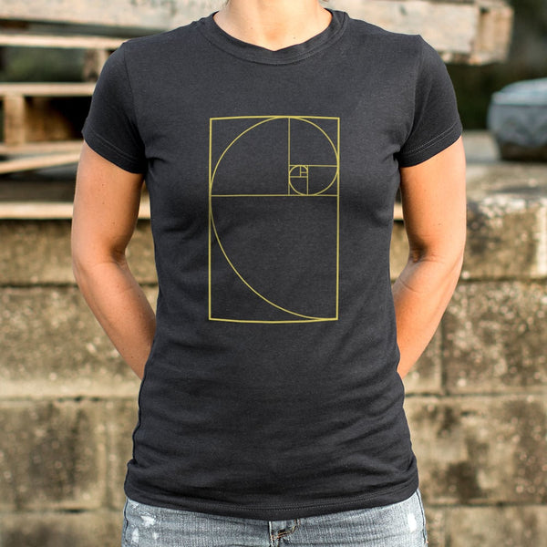 Golden Spiral Women's T-Shirt