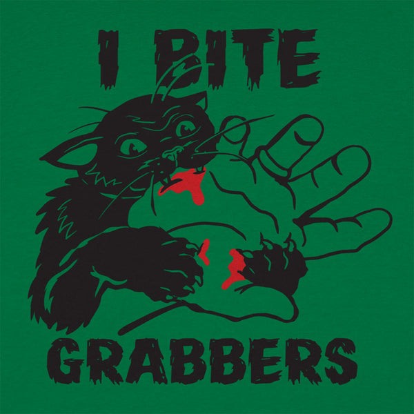 I Bite Pussy Grabbers Men's T-Shirt