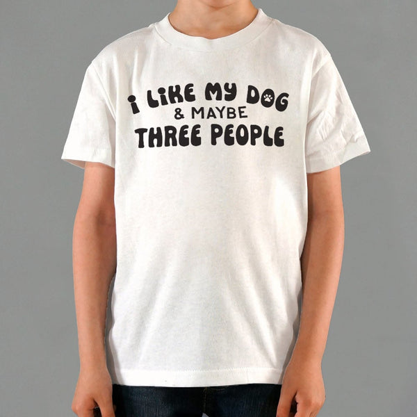 I Like My Dog Kids' T-Shirt