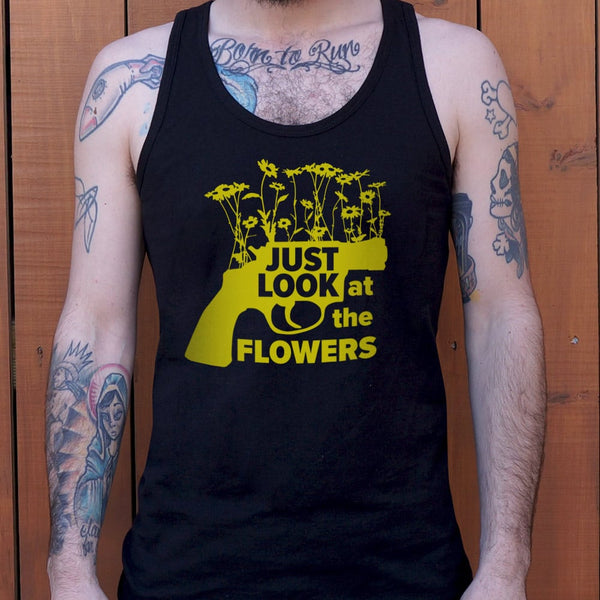 Just Look At The Flowers Men's Tank Top