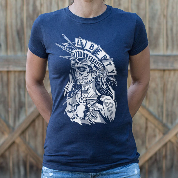 Lady Liberty Of Sorrows Women's T-Shirt