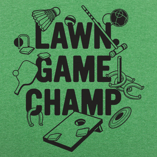 Lawn Game Champ Men's T-Shirt