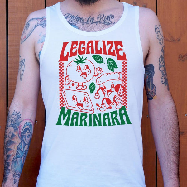 Legalize Marinara Men's Tank Top