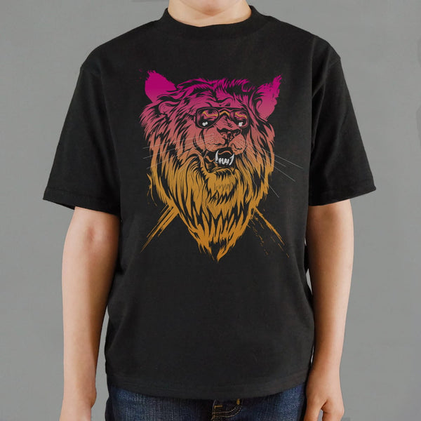 Lion-el Rich-eyes Kids' T-Shirt