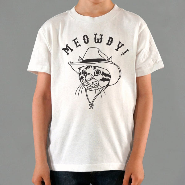 Meowdy Cat Kids' T-Shirt