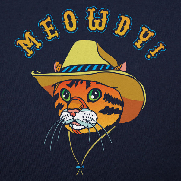 Meowdy Cat Graphic Men's T-Shirt