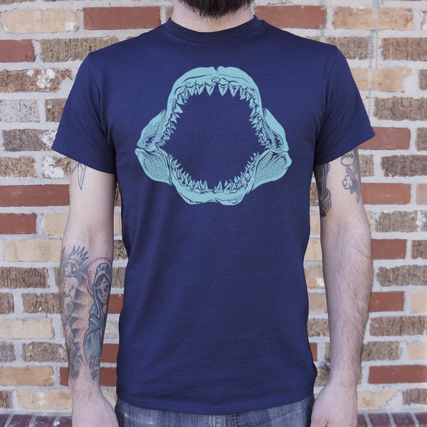 Mouth Of The Megalodon Men's T-Shirt