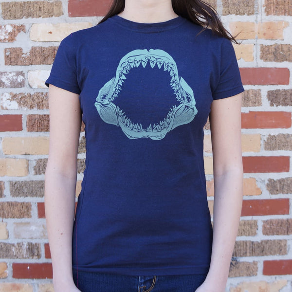 Mouth Of The Megalodon Women's T-Shirt