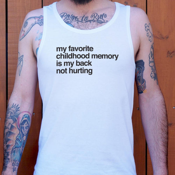 Favorite Childhood Memory Men's Tank Top