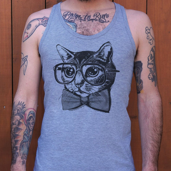 Nerd Cat Men's Tank Top