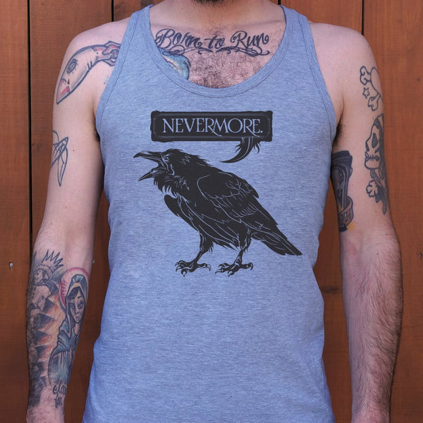 Nevermore Raven Men's Tank Top